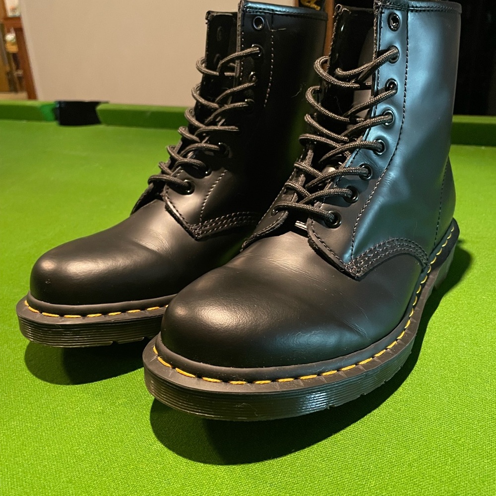 Dr. Martens Black and Tan Insole